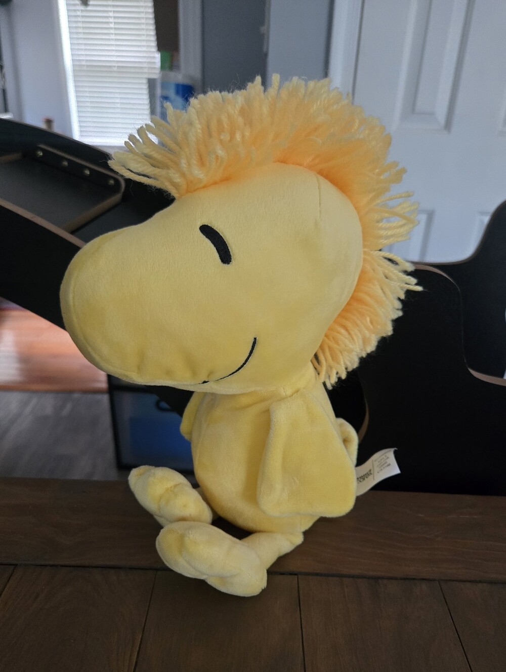Yellow Charlie Brown Peanuts Woodstock Plush Toy Cute Bird Stuffed Animal